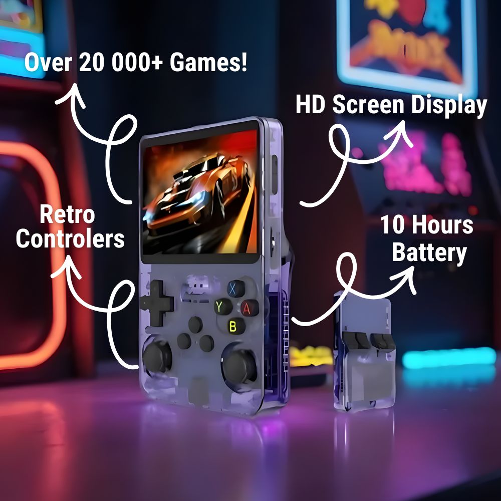 Arcadia™ Retro Console – Relive Your Childhood in Pixels